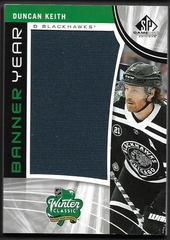 2019-20 SP Game Used Banner Year Winter Classic Duncan Keith #BWC 7 Blackhawks